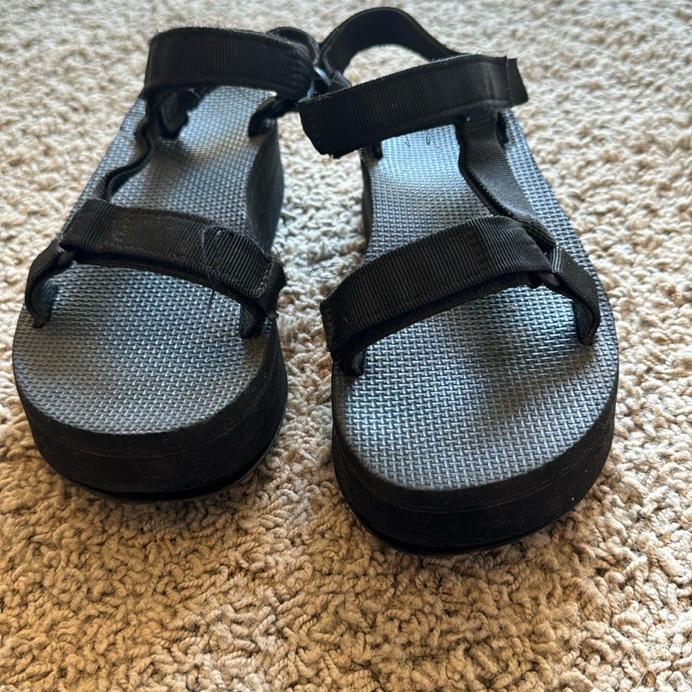 Platform tevas black